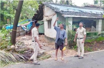 Dispute over rebuilding of retired Home Guard’s house delays work