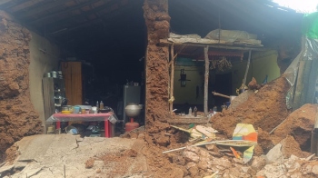 Wall of house collapses in Colvale, none hurt