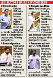 Food safety concerns: Members caution on ill-effects of chemicals in foods, fruits
