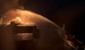 Coast Guard contains major fire on cargo ship off Goa coast