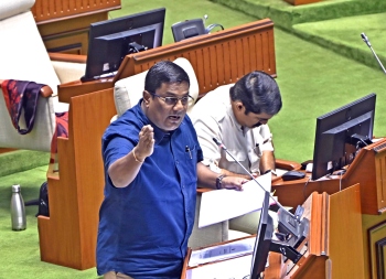MLA Venzy criticizes ruling party MLAs for inconsistent stances