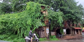 Dilapidated historical buildings in Margao allowed to decay