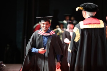 Canacona ex-student Raut Desai shines at Swansea University