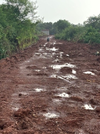 Calangute villagers oppose road project along hillside