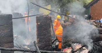 House gutted in fire at Fatorpa