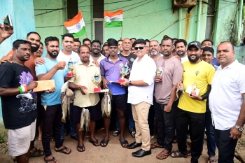 61 participate in 8th All Goa Angling competition at Harbour