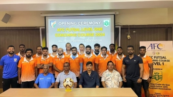 AFC Futsal coaching course launched in Goa
