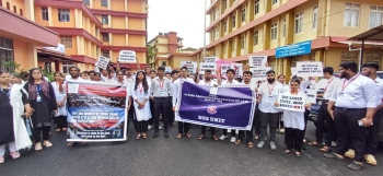 Kolkata victim: Law students hold rally, call for legal system functioning in fair and swift manner