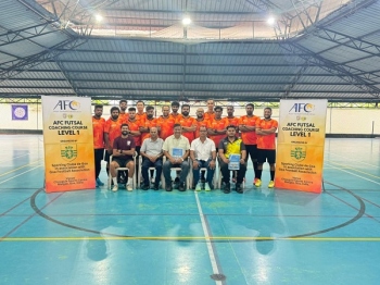 AFC Futsal Level 1 Coaching Course concludes successfully