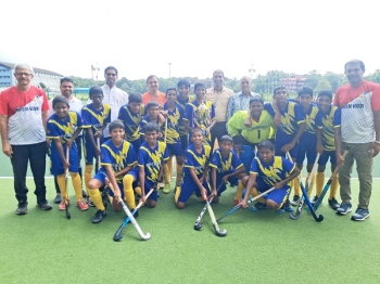St Anthony HS clinch U-15 Nehru Hockey title