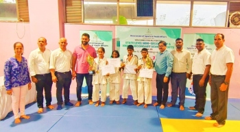 Double crown for Sacred Heart HS Parra in U-14 Judo