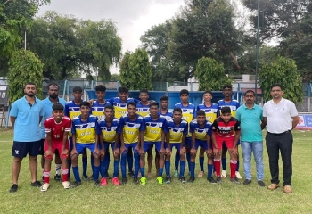 Fr. Agnel Multipurpose HS Verna begin Delhi campaign on winning note