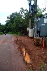 Newly installed transformer poses threat at Gaondongrim