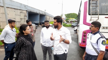 Joint inspection held to tackle traffic issues outside GMC