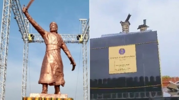 Politics and fall of Shivaji's statue