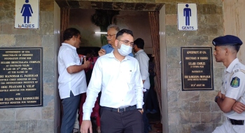 50-seater toilet block was given NOC by Velim Panchayat in 2013