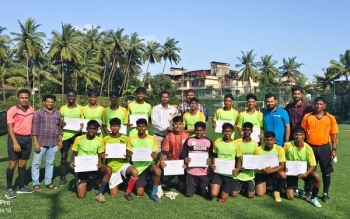 Damodar English HSS Gudi Paroda finish third in Subroto Mukherjee U17 football