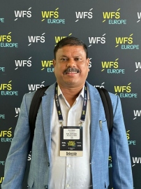 GFA Prez Dr Caitano in Sevilla for World Football Summit