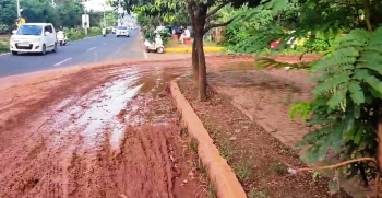 Opinion Poll Square road turns muddy hazard for motorists