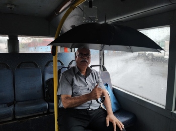 'Rainy' journey inside bus throws up many issues