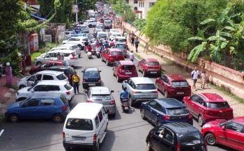 Modern highways but parking blues