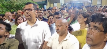 Protesters demand Velingkar’s arrest today morning, threaten roadblocks