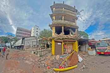 CCP begins demolition of Panaji's old market building