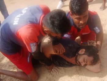 Sightseeing boat capsizes at Baga, all tourists rescued