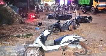 Police face questions on vehicle damage during road blockade