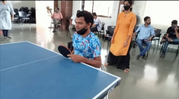 Struck by polio, this man has gone all out to take life in his stride, friends by his side