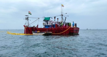 K'taka vessel seen fishing close to Cabo de Rama coast