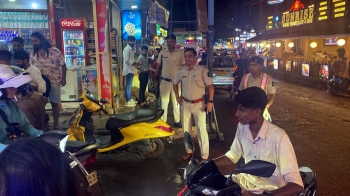 Police enhances security measures in Calangute