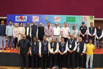 Sports Minister Gaude inaugurates National Ranking Table Tennis C'ships at Navelim