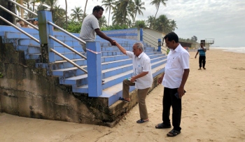 WRD to restore damaged seating, missing steps at Velsao Beach