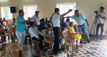 Uproar at Velim gram sabha over biz operations along Cutbona jetty road