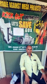 Ex-Sancoale sarpanch on hunger strike against Bhutani project