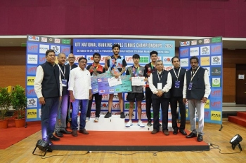 Ankur completes double, Pritha clinches U-19 gold