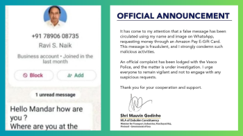 Scammers impersonate ministers and MLAs on WhatsApp, complaints filed