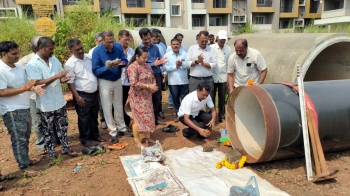 Work on new Rs 30 crore water pipeline launched in Sancoale