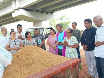 Paddy Man of Goa praises Navelim farmers for reviving fallow fields