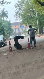 Manual scavenging in Panaji? AAP leader lambasts govt, CCP