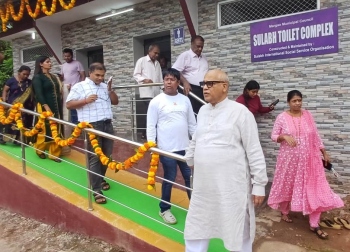 Refurbished toilet thrown open for public at Chinchal