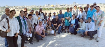 Amid unrest in Middle East, Goan pilgrims visit Holy Land