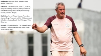 Manolo Marquez names 26-man probables for India's FIFA friendly against Malaysia