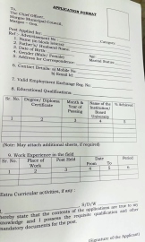 Margao municipality’s recruitment draws flak, form copy costs Rs 80