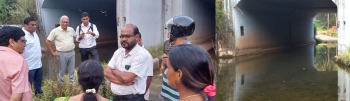 PWD asked to install pumps to address waterlogging at Seraulim underpass