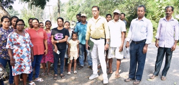 Frustration mounts as Manora-Nuvem road remains unattended