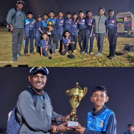 Goa's Darsh Sawant leads AIM Cricket Academy to Winter Cup victory