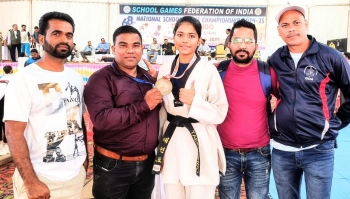 Goa's Samrudhi clinches gold at School National Taekwondo C'ship