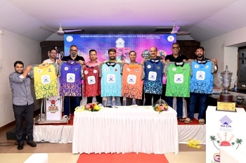 Unveiling ceremony of jersey and trophy for Alcon GSB Unity Cup 2025